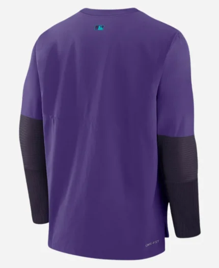 Arizona Diamondbacks Purple 2025 City Connect Performance Long Sleeve Shirt