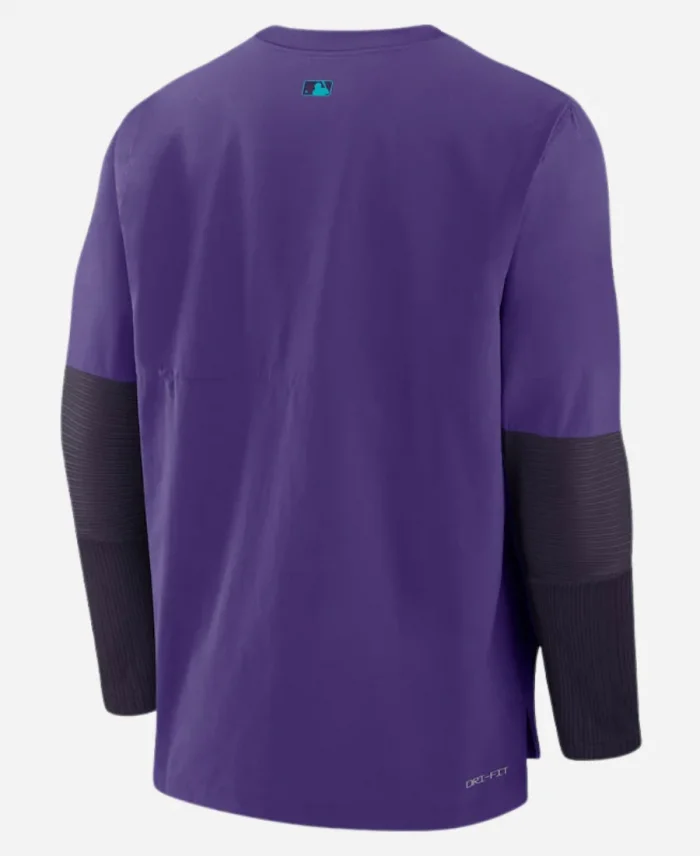 Arizona Diamondbacks Purple 2025 City Connect Performance Long Sleeve Shirt