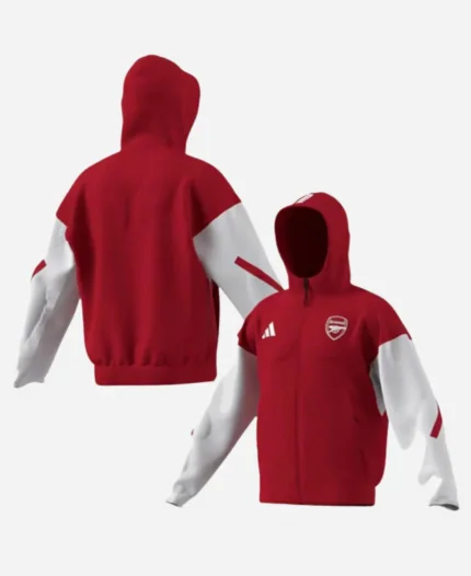 Arsenal Adidas 202526 Anthem Full-Zip Jacket