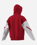 Arsenal Adidas 202526 Anthem Full-Zip Red Jacket