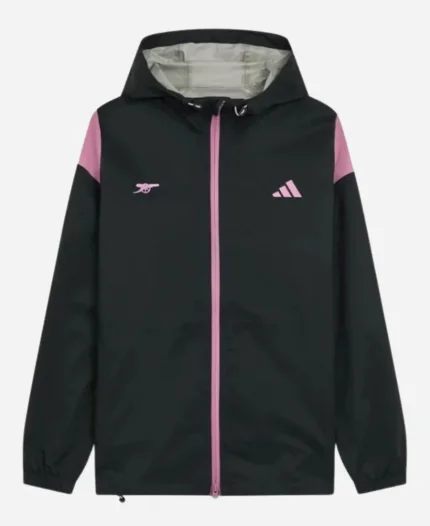 Arsenal Adidas Women's Golf Rain Jacket