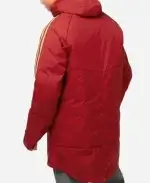 Arsenal Red Parka Jacket Unisex