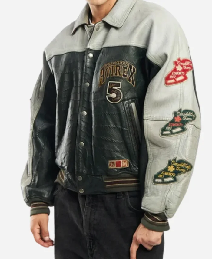 Asap Rocky Praise the Lord Avirex Leather Jacket