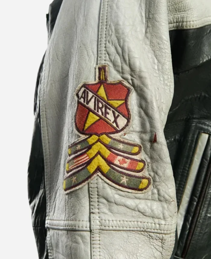 Asap Rocky Praise the Lord Northwest Wild Bears Avirex Leather Varsity Jacket