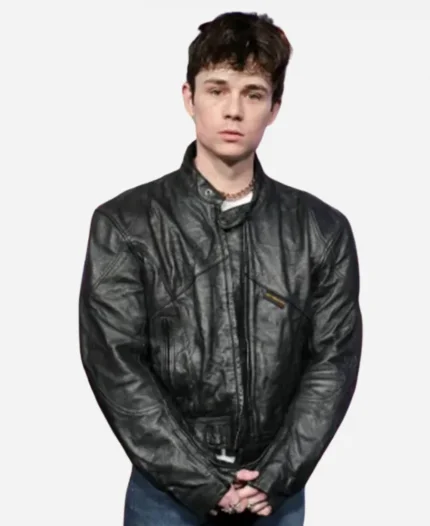 Ashby Gentry Movie O Dessa 2025 Black Leather Jacket