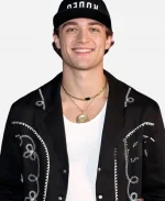 Asher Angel IHeartRadio Wango Tango 2025 Black Jacket
