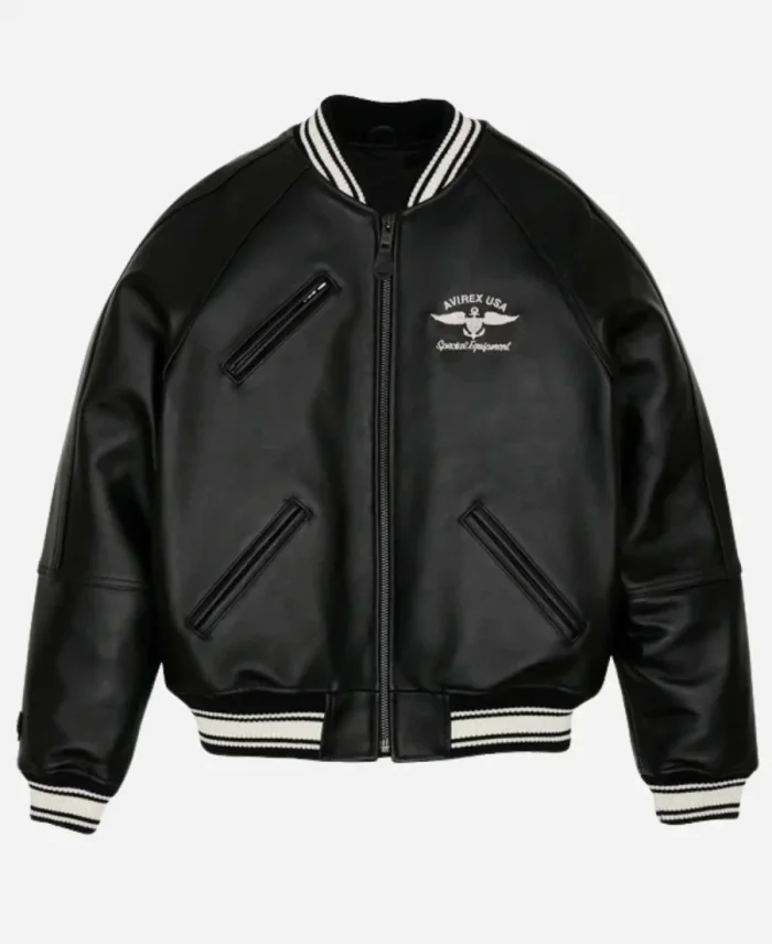 Avirex Stadium Leather Jacket