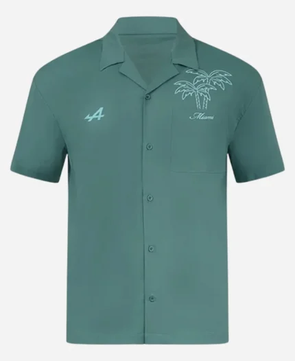 BWT Alpine Formula One Team Miami Bowling Shirt