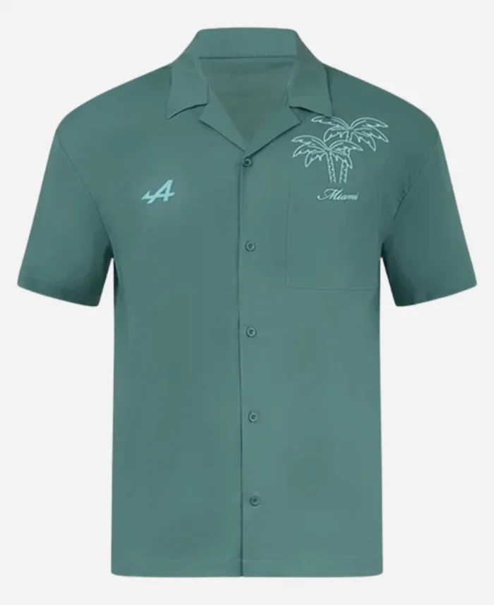 BWT Alpine Formula One Team Miami Bowling Shirt