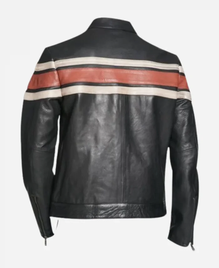 Bad Bunny Cassandro Black Leather Jacket