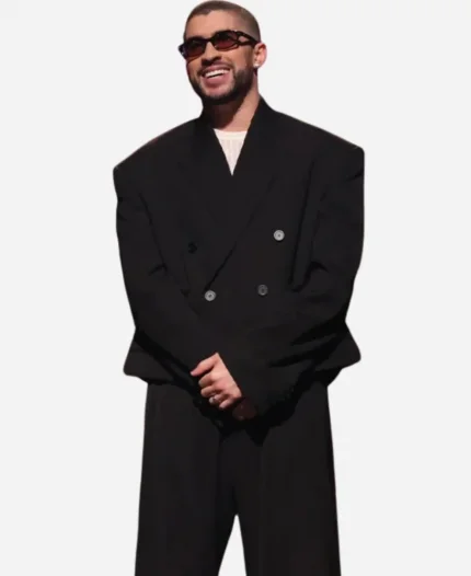 Bad Bunny SNL Black Suit
