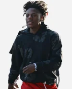 Baller League IShowSpeed Black Denim Tear Pullover Hoodie