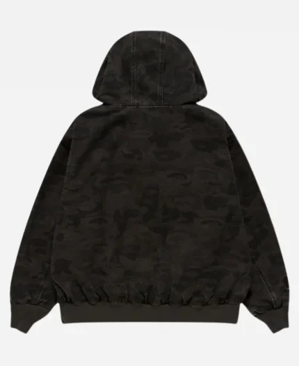Bape x Kidsuper Black Camo Jacquard Jacket