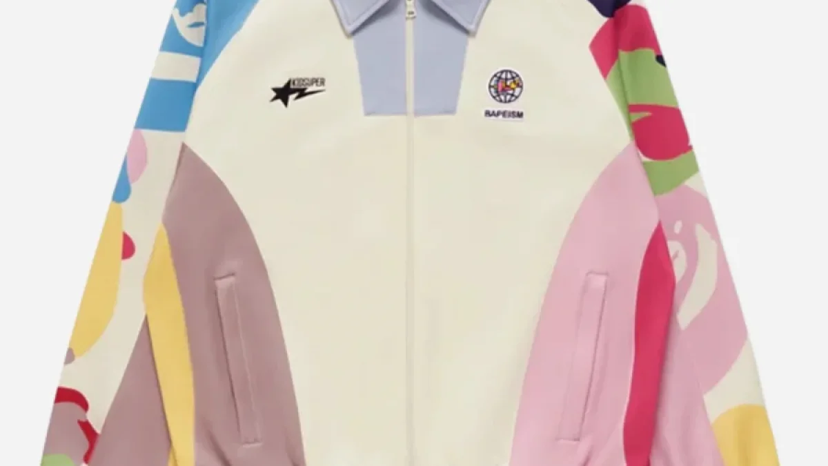Bape X Kidsuper Patchwork Track Jacket Green 1l23-140-907 | eBay