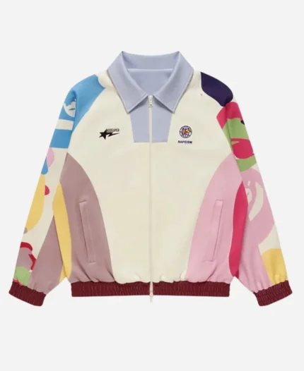 Bape x Kidsuper Patchwork Track Jacket