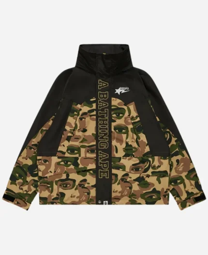 Bape x Kidsuper Snowboard Camo Jacket
