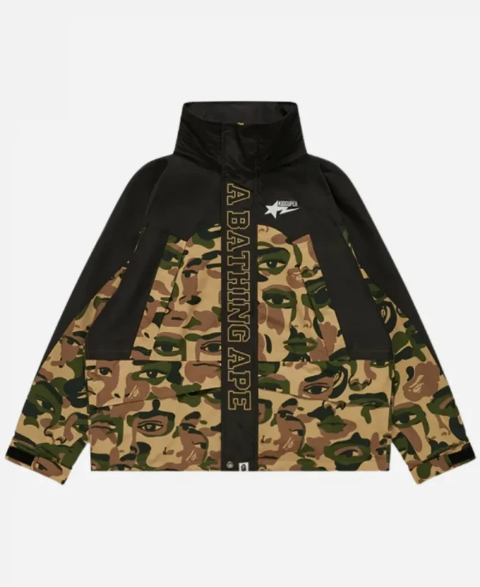 Bape x Kidsuper Snowboard Camo Jacket