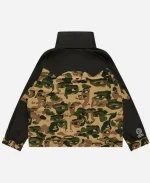 Bape x Kidsuper Snowboard Green Camo Jacket