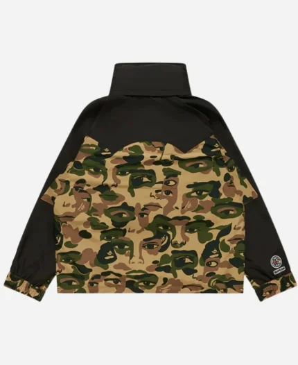 Bape x Kidsuper Snowboard Green Camo Jacket