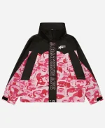 Bape x Kidsuper Snowboard Pink Camo Jacket