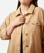 Barbie Ferreira Movie Bob Trevino Likes It 2025 Lily Trevino Corduroy Jacket