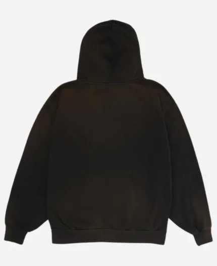 Barcelona Travis Scott CJ x Nike x FCB Spray Logo Pullover Black Hoodie