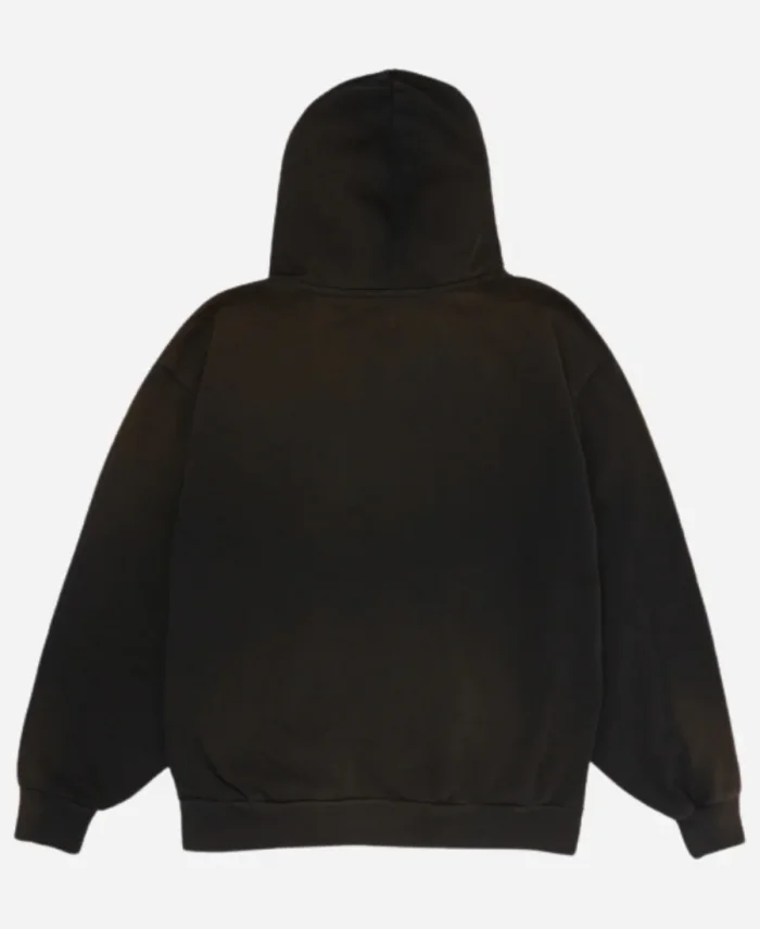 Barcelona Travis Scott CJ x Nike x FCB Spray Logo Pullover Black Hoodie