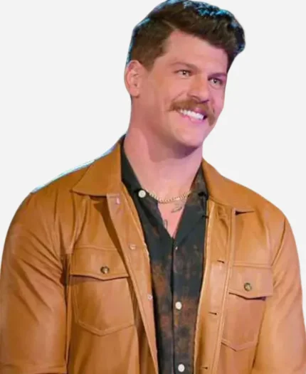 Battle Camp 2025 Taylor Lewan Leather Jacket