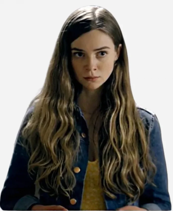 Becki Movie Elevator Game 2023 Megan Best Blue Denim Jacket