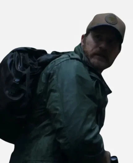 Ben Prendergast Movie Wolf Man 2025 Grady Wolf Green Cotton Jacket