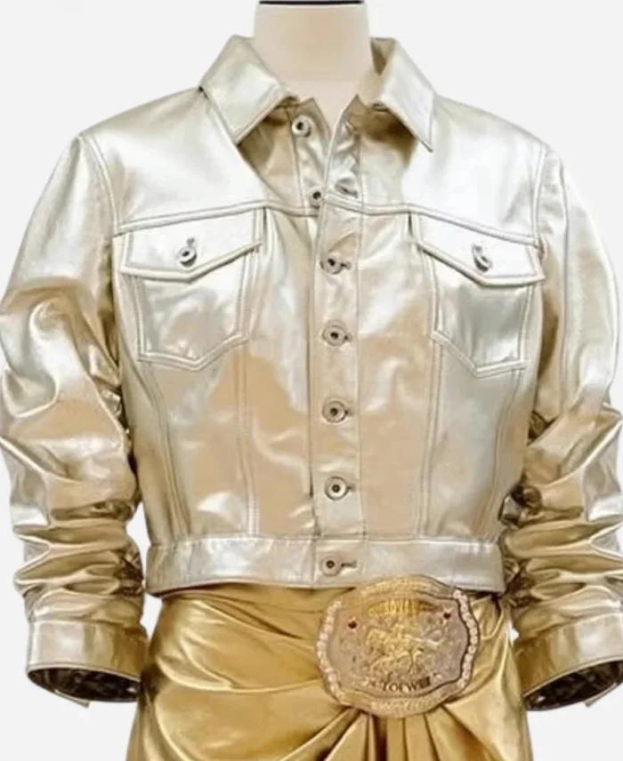 Beyonce Bespoke LOEWE Cropped Jacket
