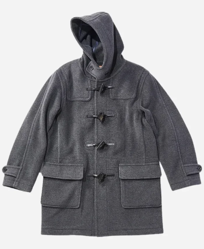 Bianca Barclay Tv Series Wednesday Season 02 Joy Sunday Grey Duffle Coat