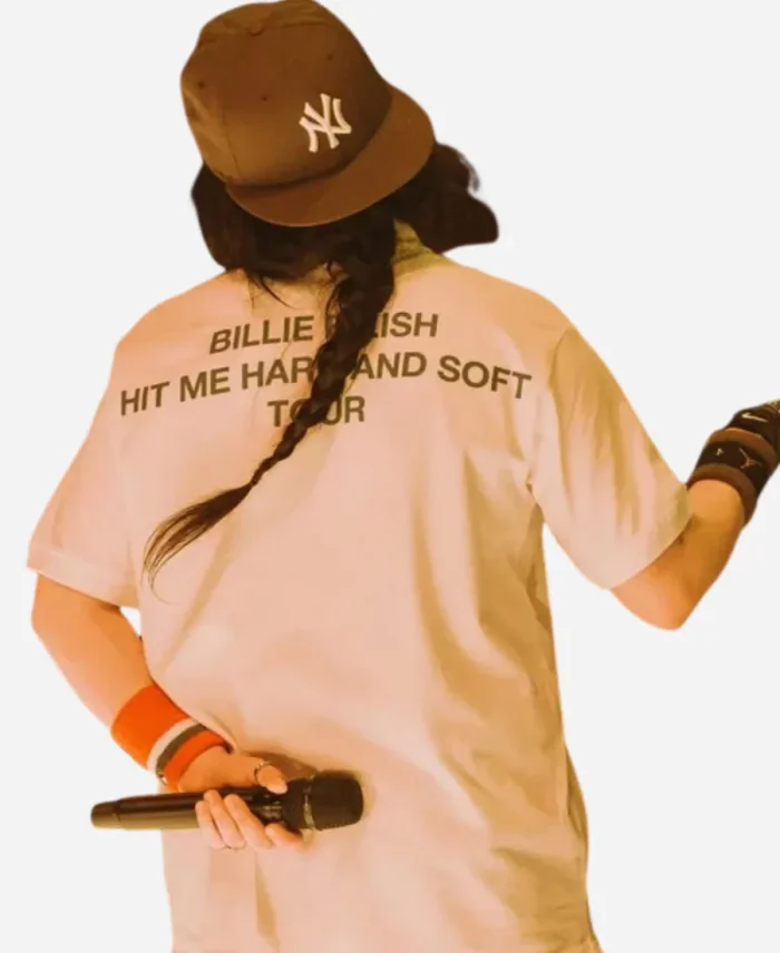 Billie Eilish Hit Me Hard And Soft Tour Printed Polo Shirt