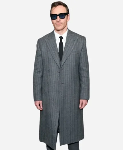 Black Bag 2025 Michael Fassbender Trench Coat