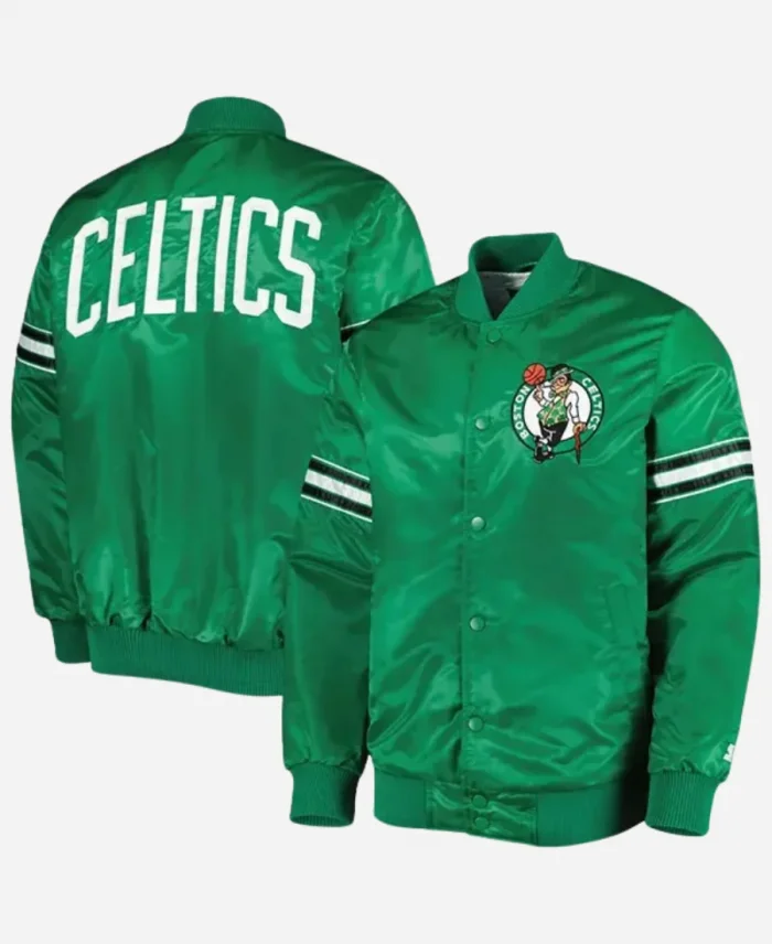 Boston Celtics Kelly Green Starter Jacket