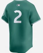 Boston Red Sox Alex Bregman 2025 City Connect Green Jersey