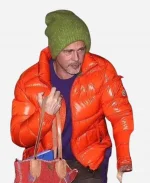Brad Pitt Puffer Jacket