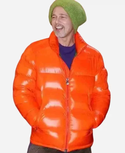 Brad Pitt Wolfs 2024 Puffer Jacket