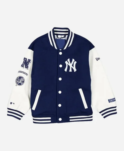 Breanna Stewart New York Yankees New York or Nowhere Varsity Jacket Navy