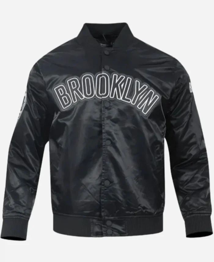 Brooklyn Nets NBA Satin Jacket