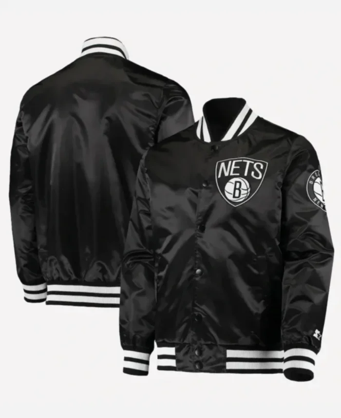 Brooklyn Nets The Diamond Classic Starter Varsity Jacket