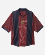 CJ x Nike x FC Barcelona Retro 200001 Home Skeleton Jersey