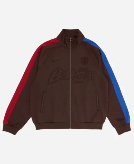 CJ x Nike x FCB BARÇA Retro Brown Anthem Jacket