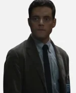 Charles Heller The Amateur 2025 Rami Malek Grey Trench Coat