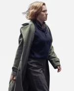 Charlotte Spencer Tv Series The Gold 2023 Nicki Jennings Grey Coat For Sale
