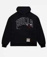Chicago Bulls Logo Over Pullover Hoodie