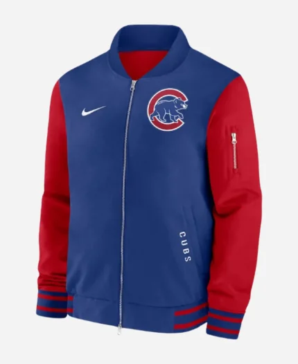 Chicago Cubs Dugout Bomber Jacket