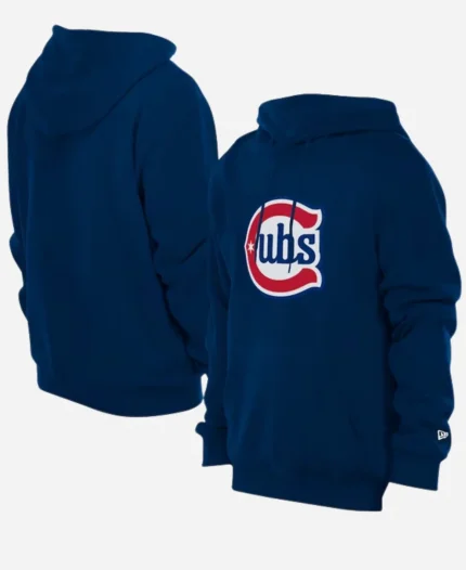 Chicago Cubs New Era Light Blue Hoodie