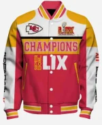 Chiefs Super Bowl LIX 2025 Varsity Jacket