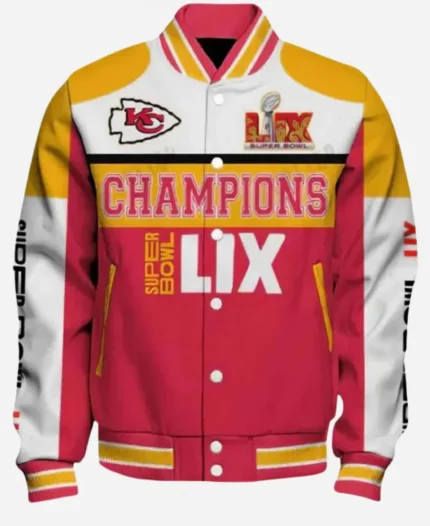 Chiefs Super Bowl LIX 2025 Varsity Jacket